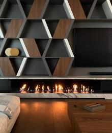 Встраиваемый биокамин (горелка) EvoPlus с пультом